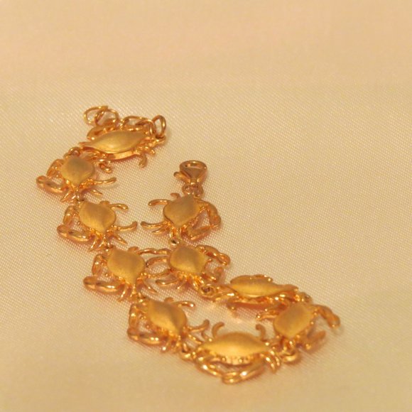 18k Rose Gold Diamond Lobster Bracelet - Picture 2 of 4